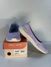 Easy Spirit Glitz Walking Shoes, Purple Knit, Size 7M