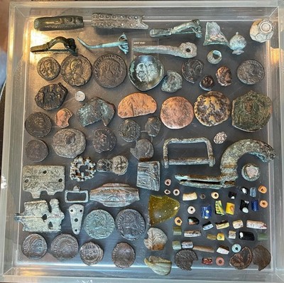 ~~ 25 AUTHENTIC Ancient & Medieval History Artifacts ~~ The Archaeology Grab Bag