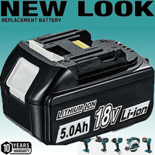 Batterie pour batterie Makita 18V 5.0Ah LXT BL1860B BL1850B BL1840 BL1830B FR