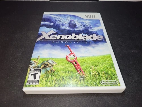 Xenoblade Chronicles Nintendo Wii LN perfect condition COMPLETE+protector!