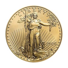 2026 $25 1/2-oz American Gold Eagle Brilliant Uncirculated 4838.26 per troy oz