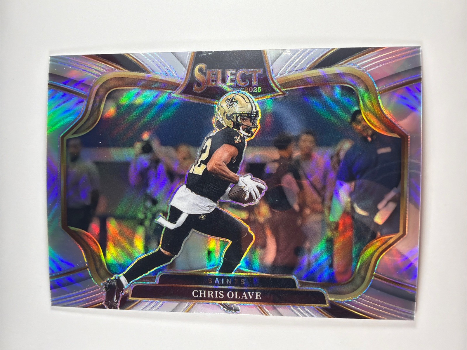 2022 Panini Select - Field Level Chris Olave #467 Silver Prizm (RC)