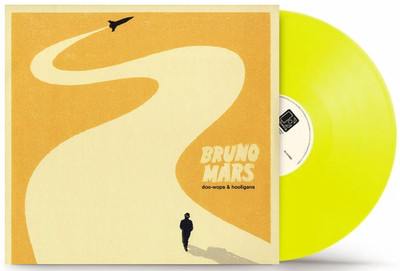 Bruno Mars - Doo Wops and Hooligans, Vinyl Record, LP, Neon Yellow