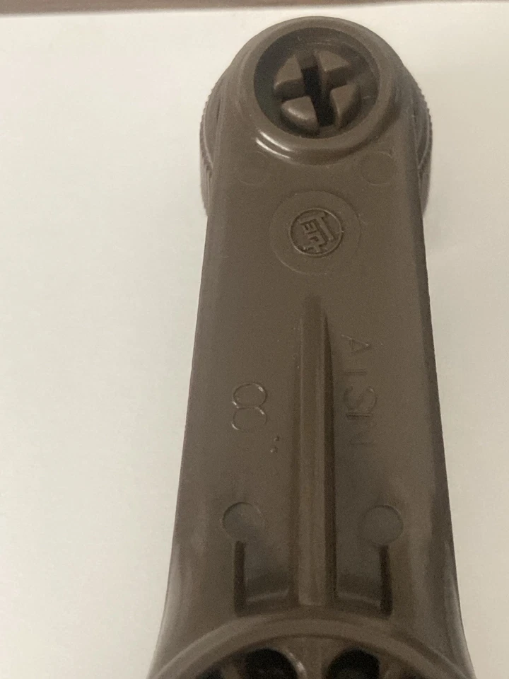 Manivela de ventana manual para camioneta Toyota 1979-83 marrón OEM Foto 4 de 4