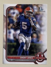 2021-22 Bowman University - Emory Jones #6 (RC)
