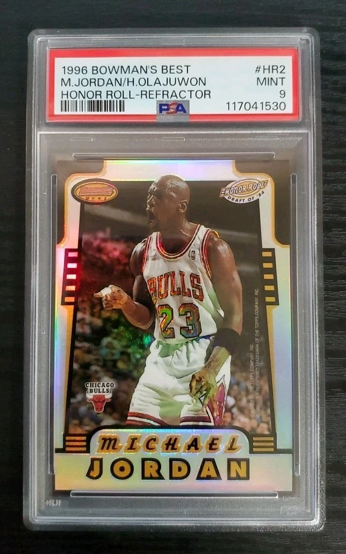 Bowman Michael Jordan 9 Graded Basketball Sports Trading Cards