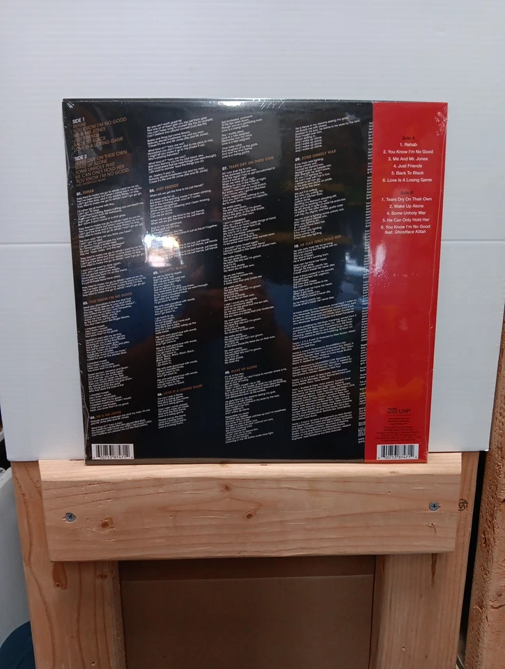 Amy Winehouse Back To Black Limited Exclusive Pink Vinyl Record LP ( Target) - Image 2 of 2