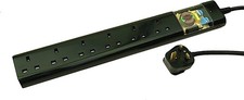 Tacima 6 Way UK Mains Conditioner with Surge Protector Interference Filter CS947