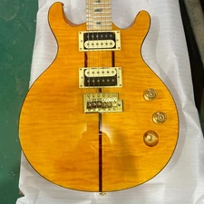 Best-selling PRS Yellow electric guitar premium hardware mahogany body