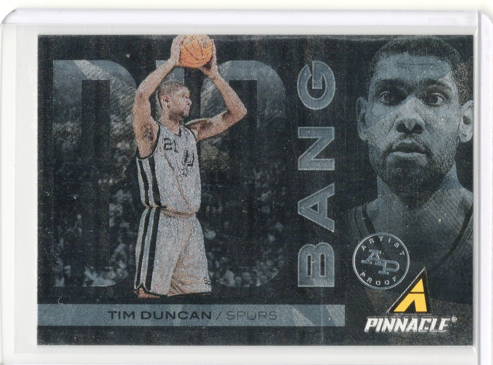 2013-14 Pinnacle Big Bang Artist's Proofs #15 Tim Duncan