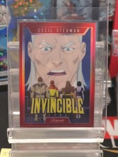 2025 Keepsake Invincible Season 1 Cecil Stedman #95 Red 7/99