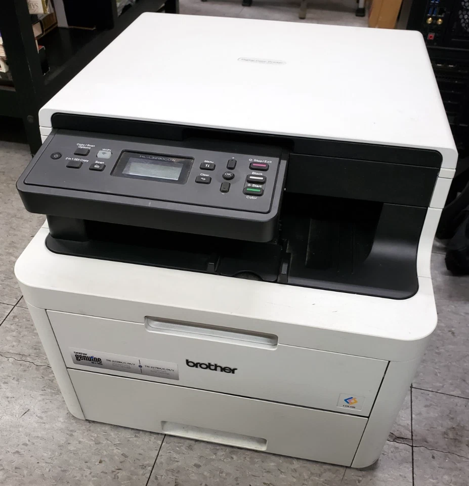 Brother HL-L3280CDW Desktop Wireless Laser Printer - Image 3 of 4