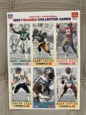 1993 Gameday Collector Cards Sheet