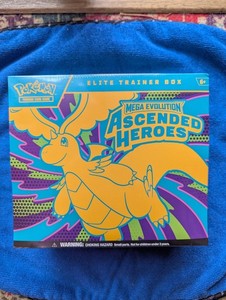 Pokemon TCG Mega Evolution ASCENDED HEROES Elite Trainer Box ETB NEW/Sealed