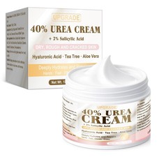 Urea Cream for Feet 40 Maximum Strength Foot 5 Fl Oz Pack of 1 , White