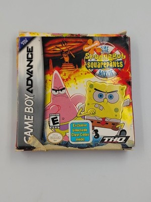 SpongeBob SquarePants Movie (Nintendo Game Boy Advance, 2004) CIB