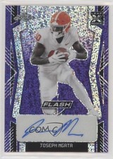 2022 Leaf Flash Purple Metalized Sparkles /20 Joseph Ngata #BA-JN1 Auto nd3