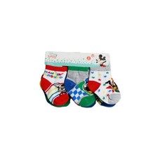 Baby Boys Socks Hangin Around 6 Pairs Baby Quarter Socks in Sizes 12-18 Month
