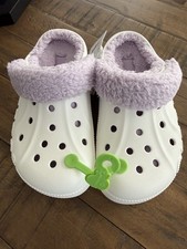 Crocs Baya Lined Fuzz Strap m5/w7