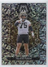 2024 Panini Mosaic Rookies No Huddle Silver Prizm Taliese Fuaga #314 03rx