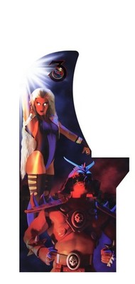 Mortal Kombat 3 arcade1up Side Art  Gen 1