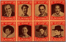 1929 Exhibit Supply Co. Movie Star Stamp Postcard Douglas Fairbanks Jr. Newton