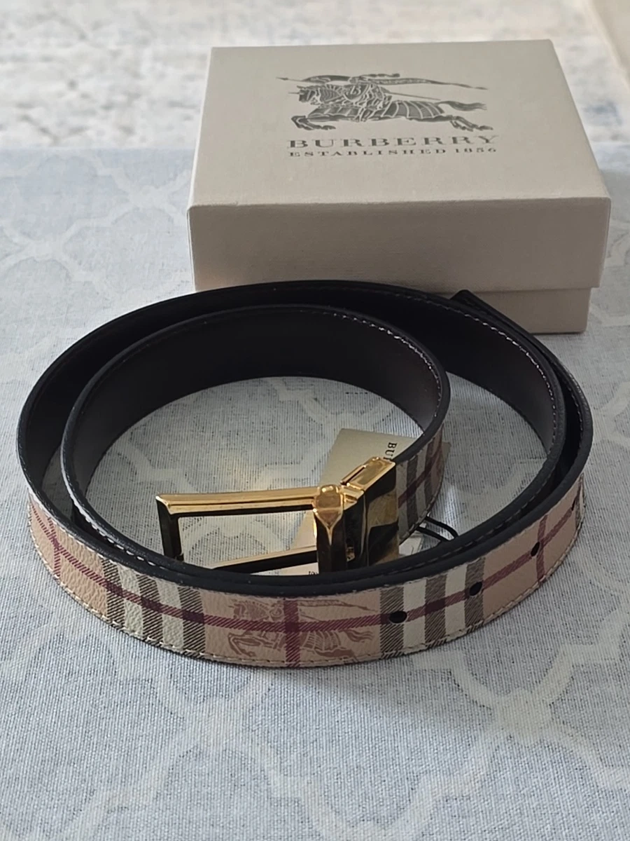Burberry Leather Multicolor Belts for Men for sale | eBay display picture 2