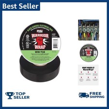 Warriorwrap General 3/4 In. X 60 Ft. 7 Mil Vinyl Electrical Tape White pack 2