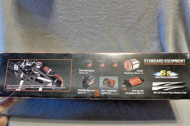 Align 450L Dominator Super Combo 6S con cuchillas principales adicionales y baterías Foto 2 de 4