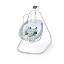 Ingenuity SimpleComfort Multi-Direction Compact Baby Swing with Vibrations -