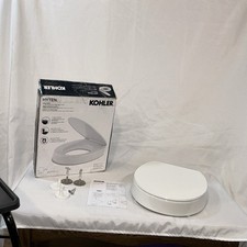 KOHLER 25876-0 Hyten 3" Height, Elevated Soft Close round Toilet Seat 1010A