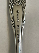 Red Wing Minnesota Vintage Souvenir Spoon  Collectible