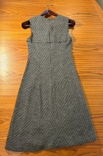 Silk Lined Giorgio Armani Jacket Dress Wool 2-Piece Suit, Grey and Brown