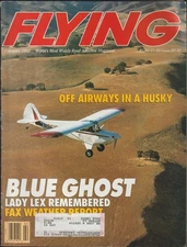 Flying Aviation Magazine Blue Ghost Lady Lex Remembered, Fax Weather Feb. 1992