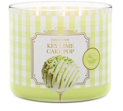 Goose Creek 3-Wick Candle- Key Lime Cake Pop (14.5 oz) - FREE SHIPPING