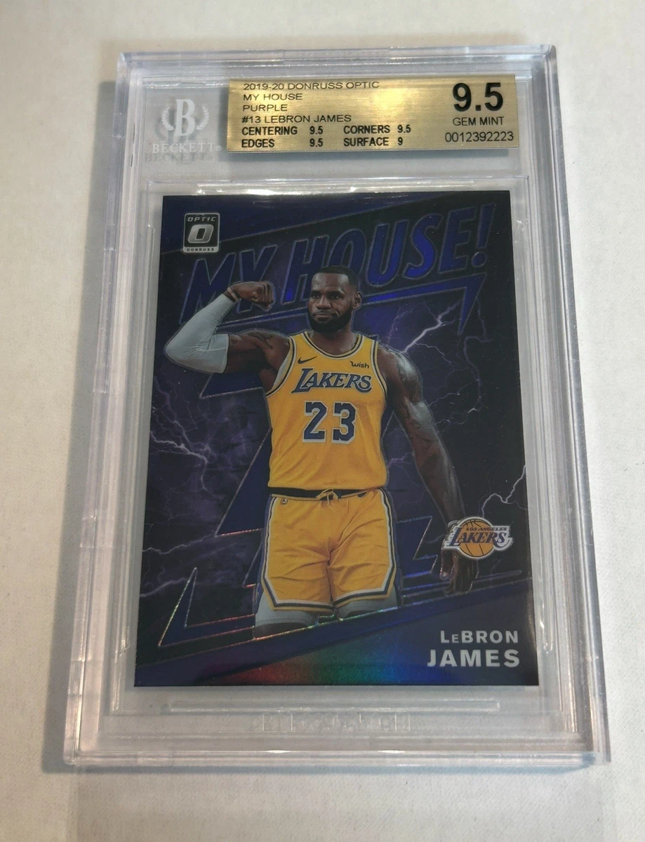 LeBron James Beckett Grading Services (BGS) 9.5 Graded Basketball