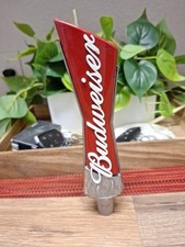 Budweiser Retro Short Bowtie Beer Tap Handle 