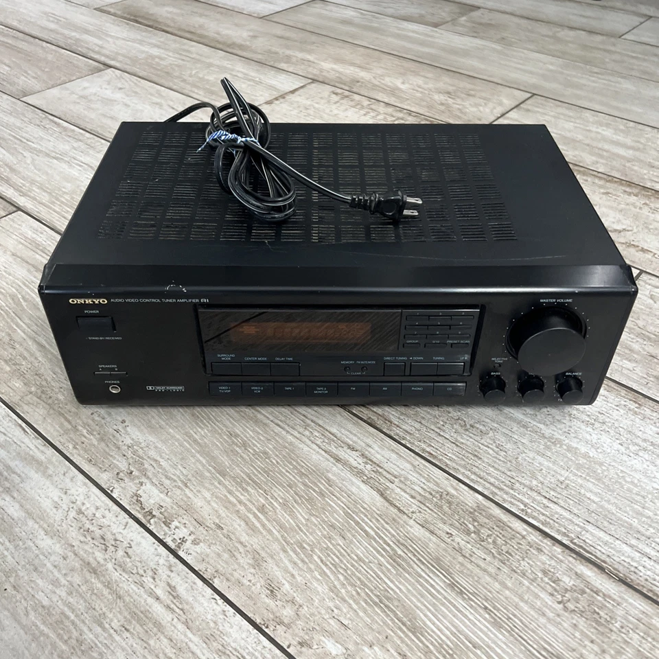 Onkyo Audio Video Control Tuner Amplifier R1 TX-SV434 Pre-Owned Tested Working - Image 2 of 4