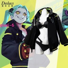 Anime Cyberpunk Edgerunners Rebecca Cosplay Outfits Costume Halloween NEW