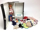 Vintage 1960s Penny Brite 8" Doll with Case Clothing & Accessories