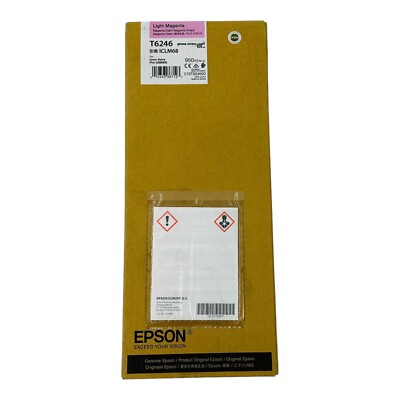 Genuine Epson T6246 Light Magenta Ink for Stylus Pro GS6000 Exp. 11/2022
