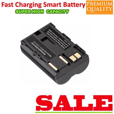 Batteria sostituisce Canon BP-508 BP-511A BP-511 BP-512 BP-514 1300mAh 7,2V