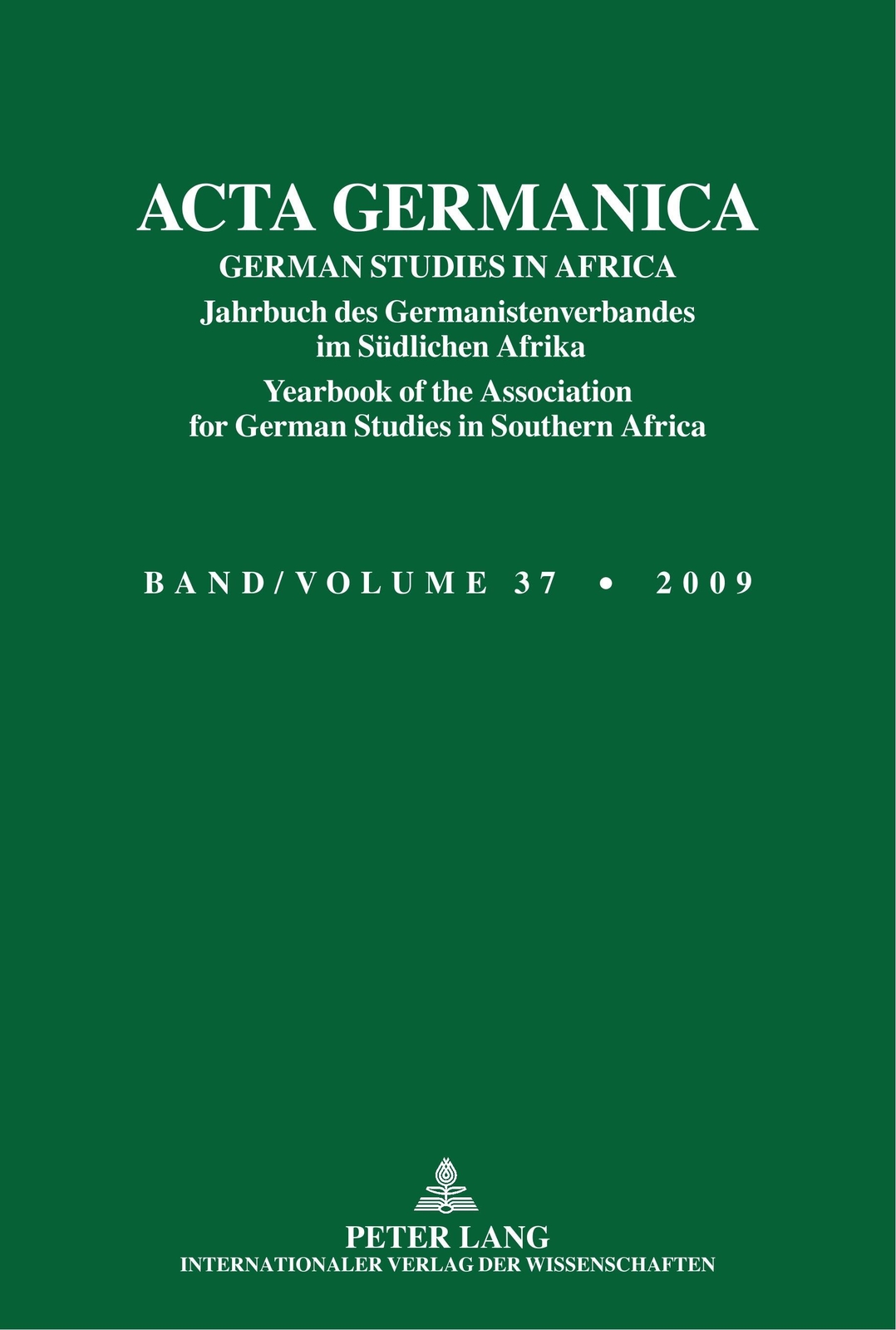Thumbnail - Carlotta Von Maltzan | Acta Germanica | Taschenbuch | Deutsch (2010) |