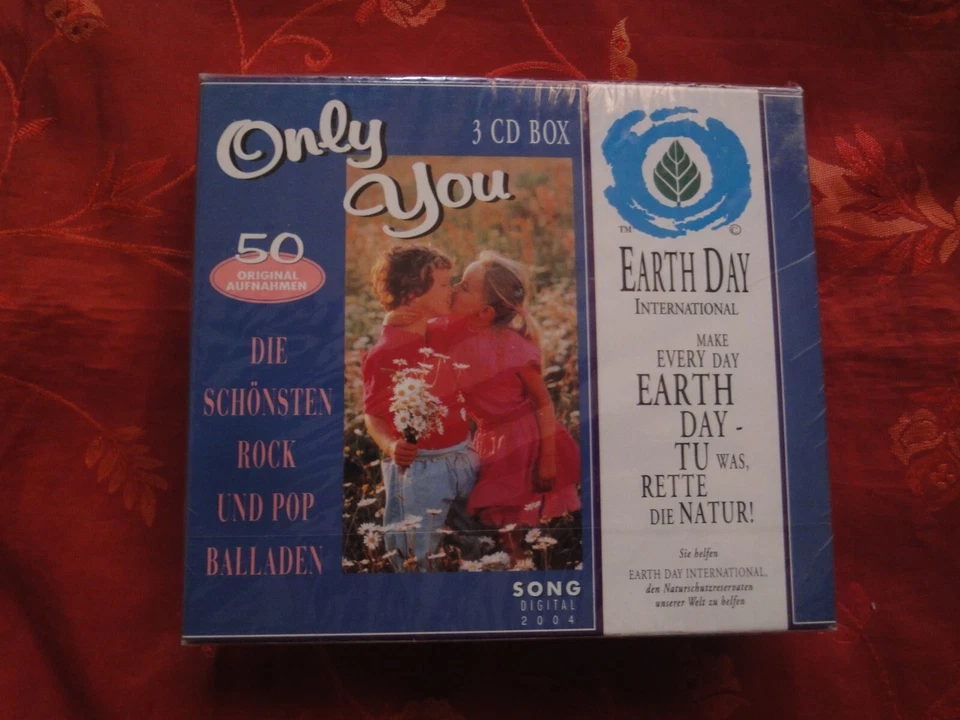 ONLY YOU Die schönsten Rock und Pop Balladen 3 CD Box 50 Original Aufnahmen Neu