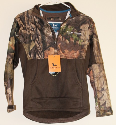 Fleece Half-Zip Camo Hunting Pullover 