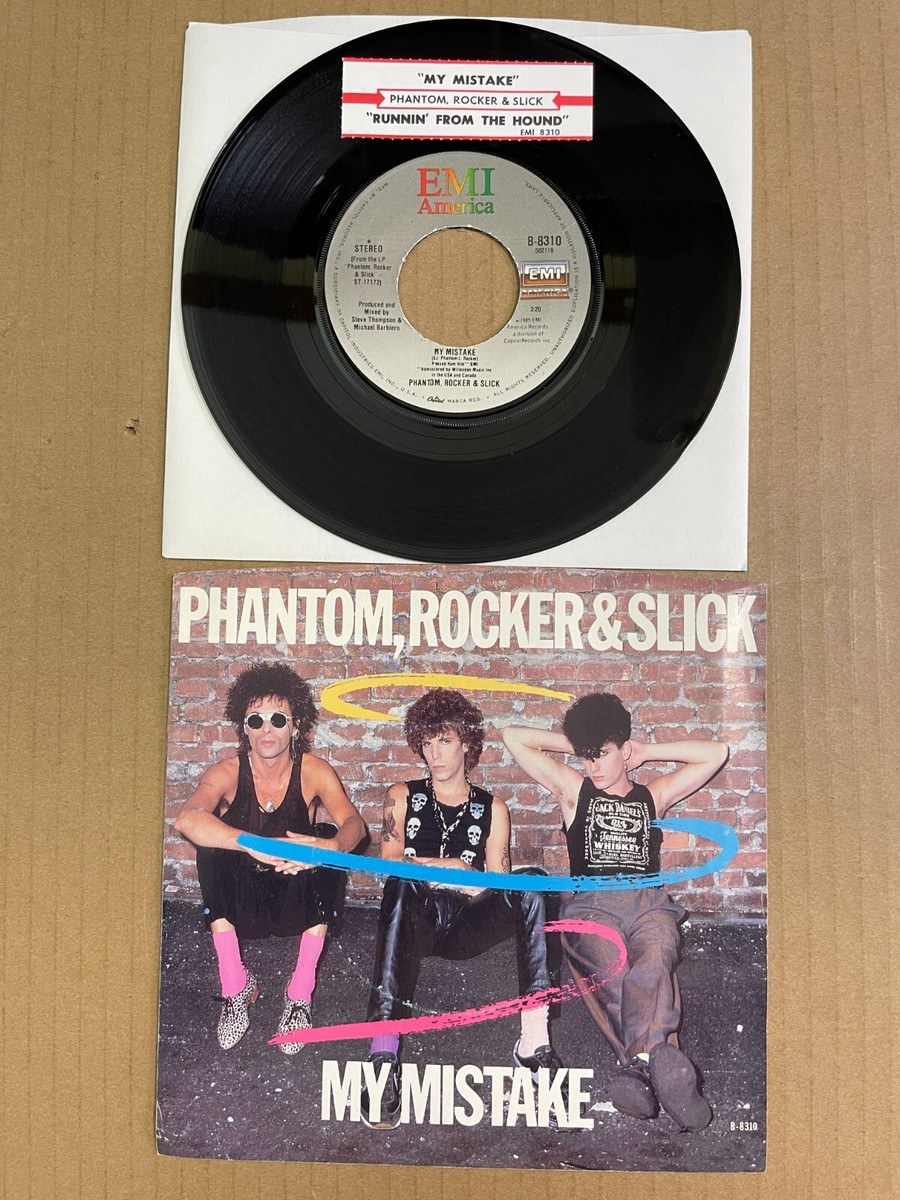 PHANTOM, ROCKER & SLICK My Mistake 45 +PS EMI B-8310 NEW