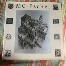 M. C. Escher By Sandra Forty 2003 14” Color Plates