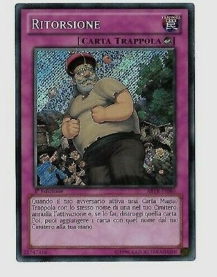 Yugioh RETORSION Secret Rare ABYR-IT080 1.Auflage MINT - RETORT Secret ABYR