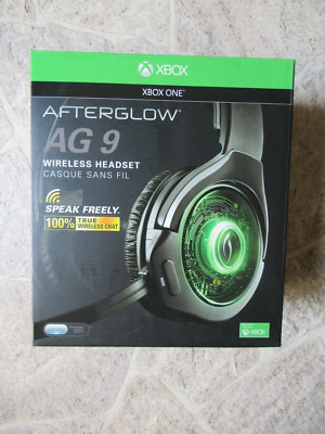 PDP PRISMATIC AFTERGLOW AG9 XBOX ONE XONE/PC LEDER Wireless Gaming Headset LNIB