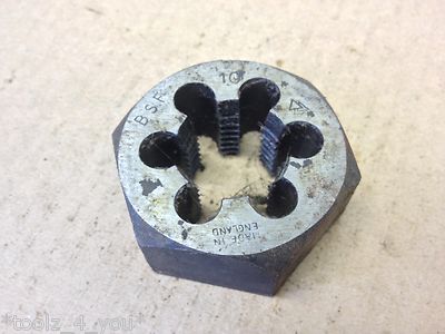 Dreieck Marke 1'' x 10 Tpi BSF 2,05'' über Flach Matrize Mutter in Wachs (v)